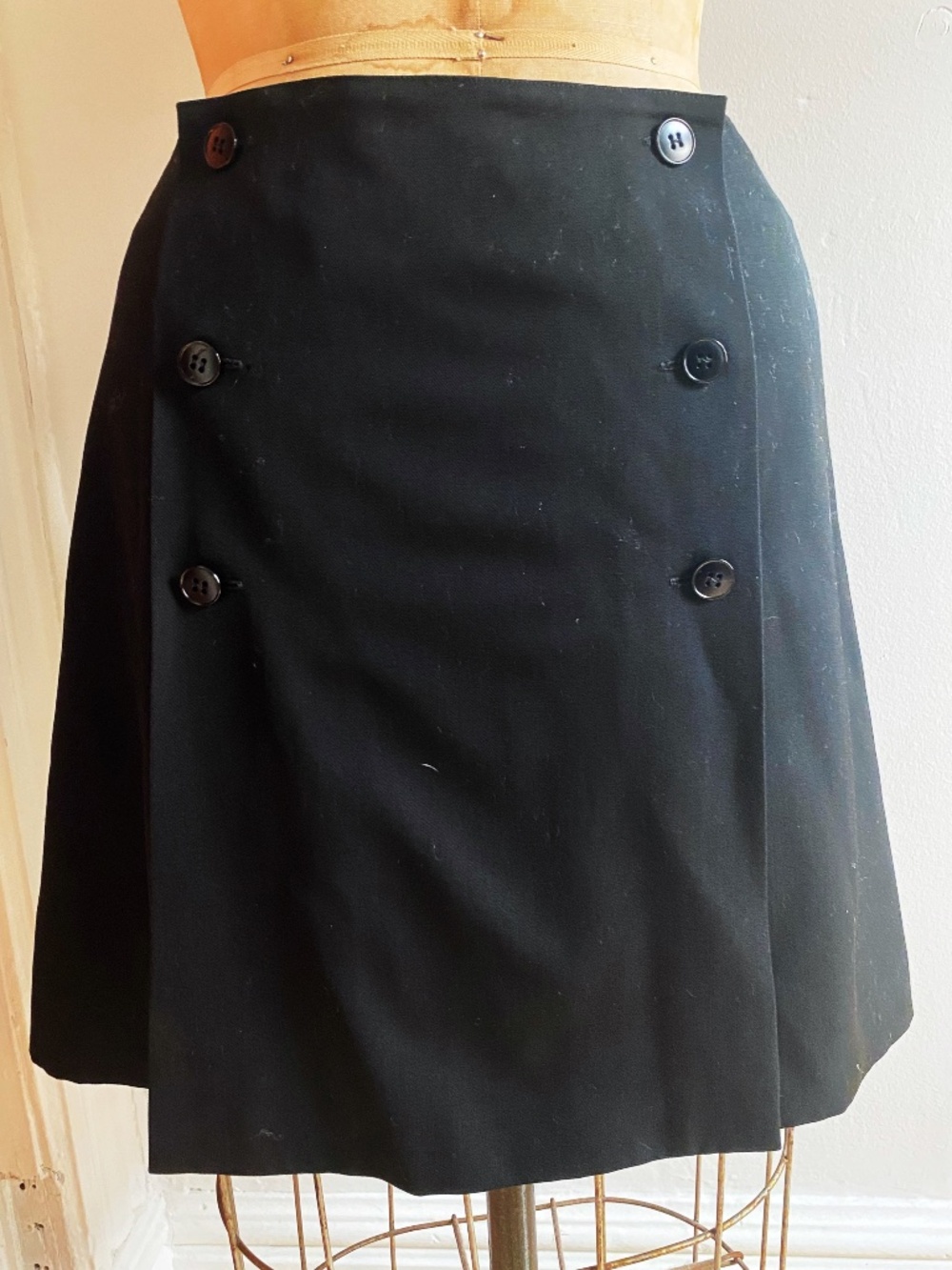 Agnes b vintage wool skirt size 40